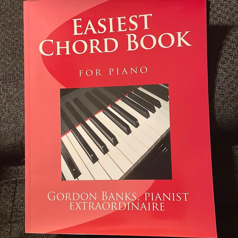 Easiest Chord Book for Piano