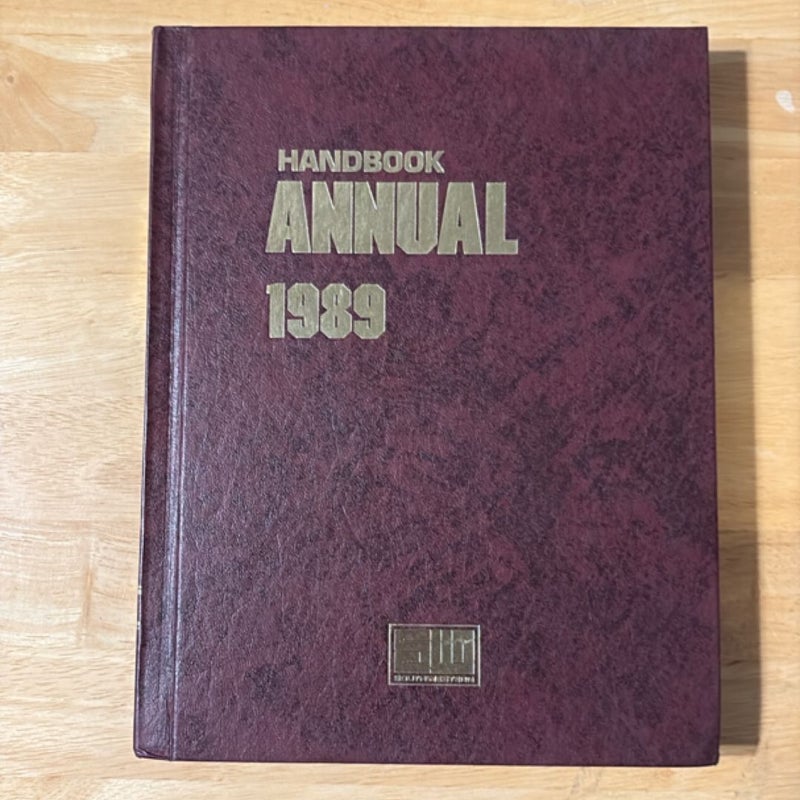 1989 Student Handbook Annual