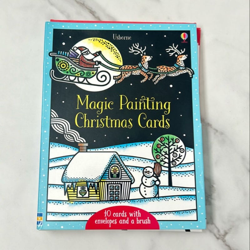 Magic Painting Christmas Cards