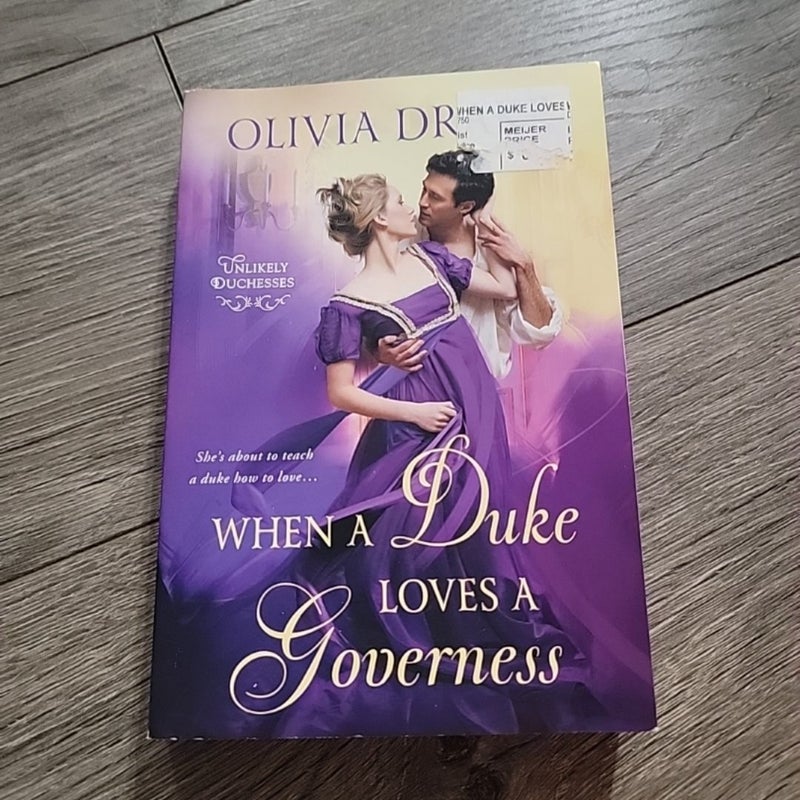 When a Duke Loves a Governess