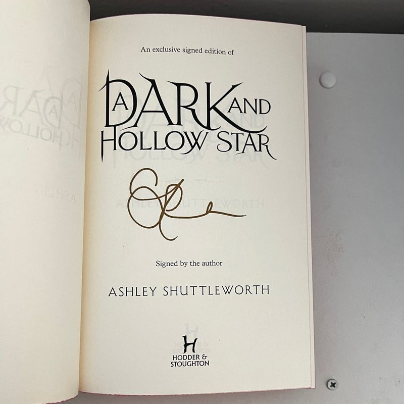 A Dark and Hollow Star (Exclusive Signed Edition)