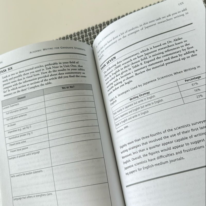 Academic Writing for Graduate Students