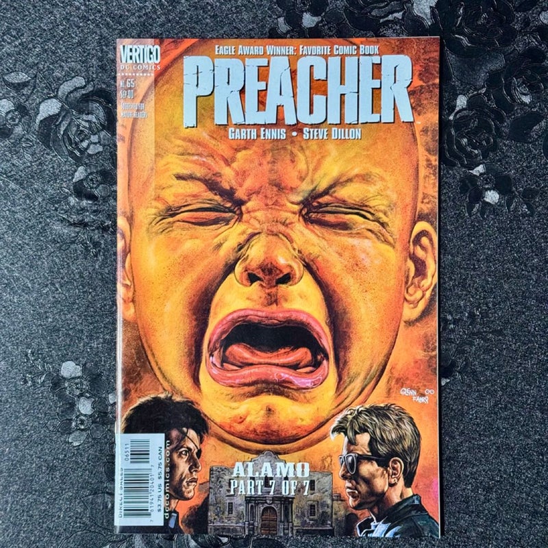 Preacher # 65 Sept 2000 Alamo Part 7 of 7 Vertigo DC Comics