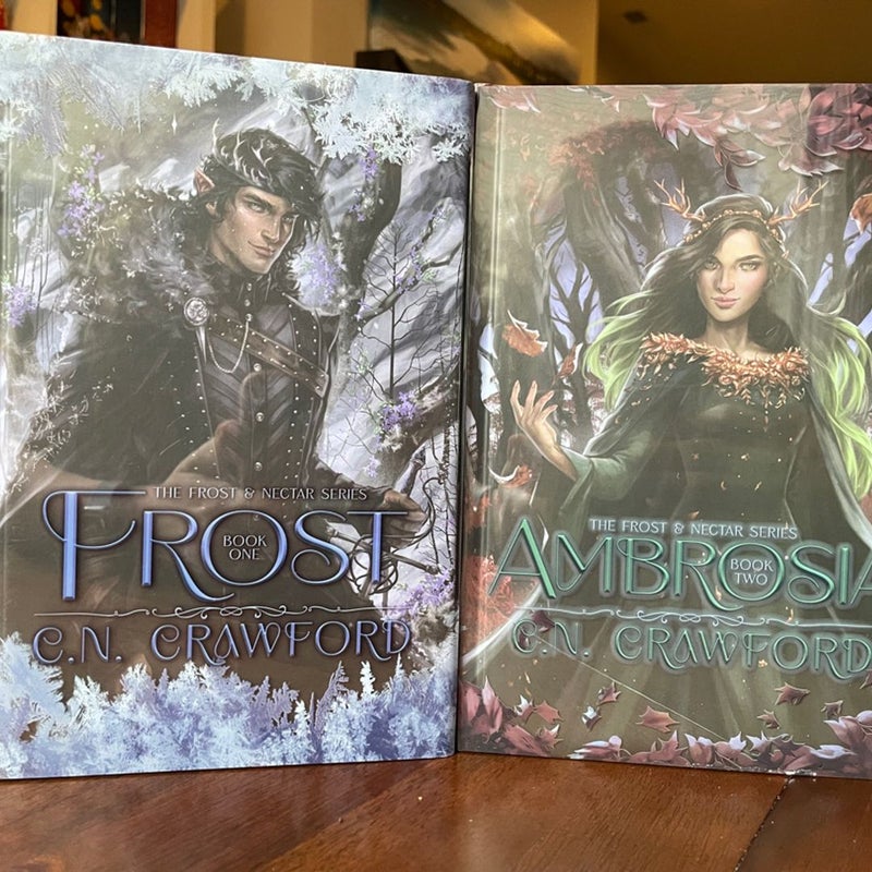 FaeCrate Exclusive Edition of Frost and Nectar Series by CN Crawford