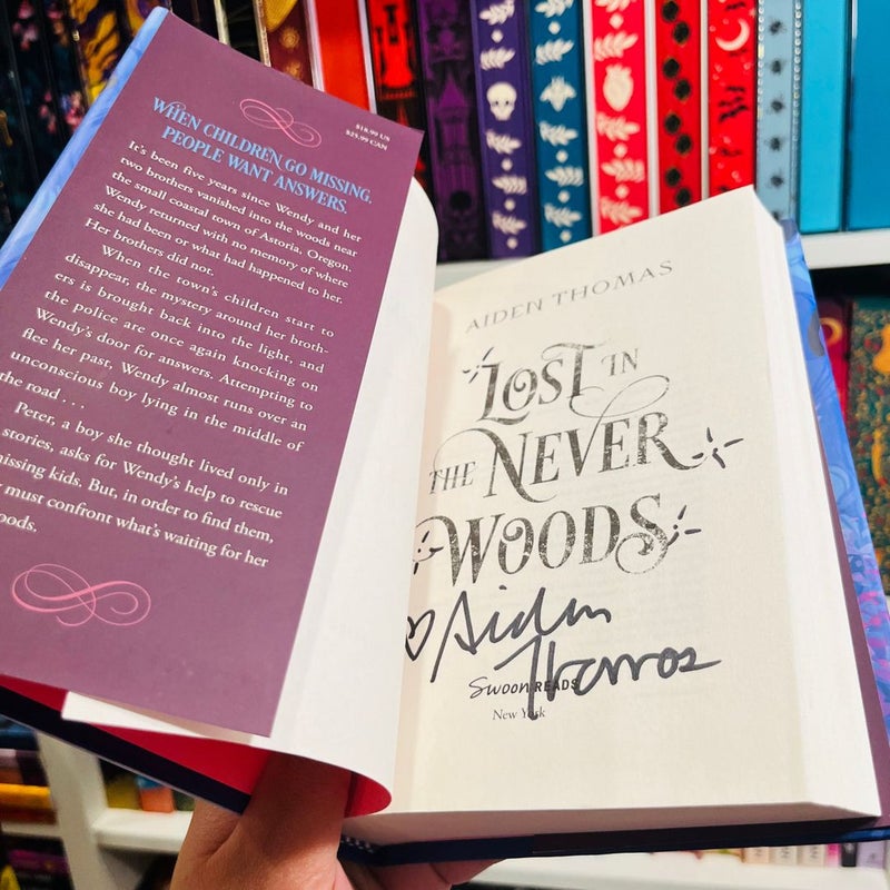 Lost in the Never Woods SIGNED 