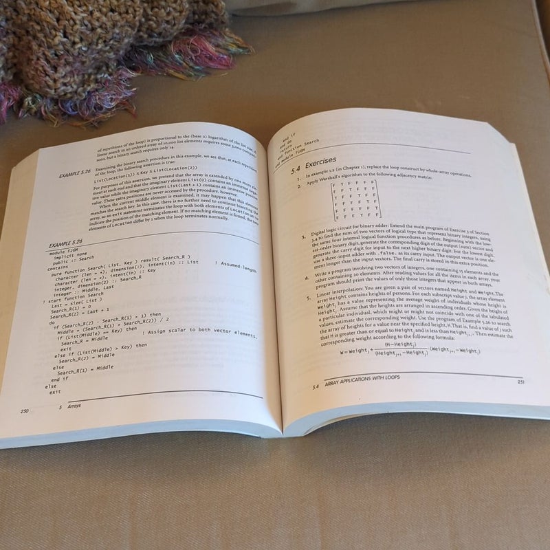 Essential Fortran 90 and 95