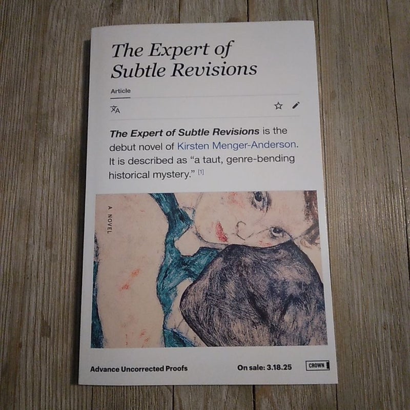 The Expert of Subtle Revisions