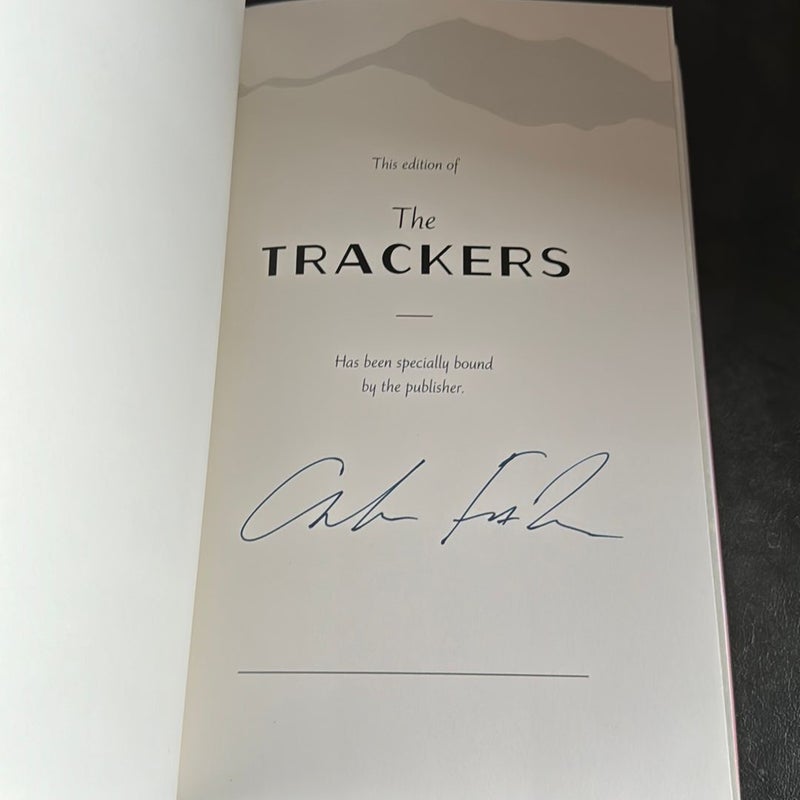 The Trackers signed by author; 1st ed.