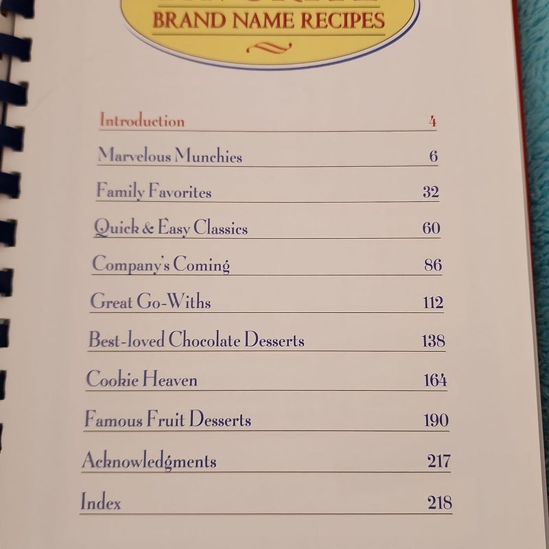 100 Best Favorite Brand Name Recipes