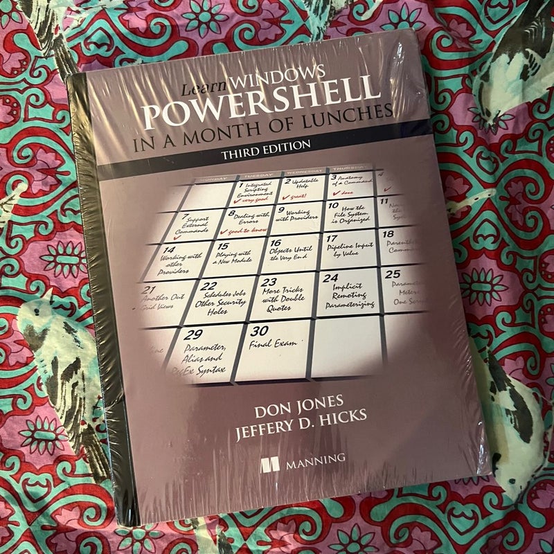 Learn Windows PowerShell in a Month of Lunches, Third Edition