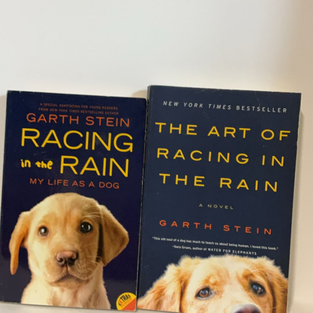 Garth Stein - Art of Racing in the Rain - Adult and Young Reader Pair of Books