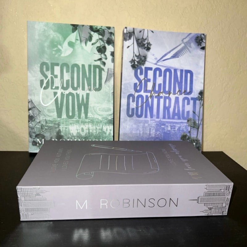 Second chance vow & Second chance contract- M Robinson