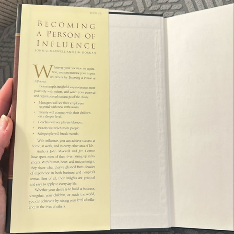 Becoming a Person of Influence