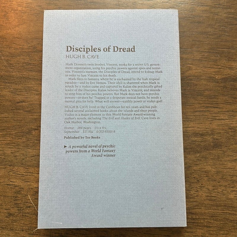 Disciples of Dread - RARE PROOF