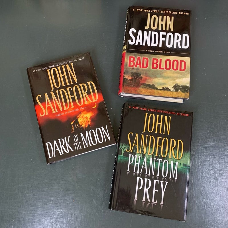 John Sanford 3-book Bundle