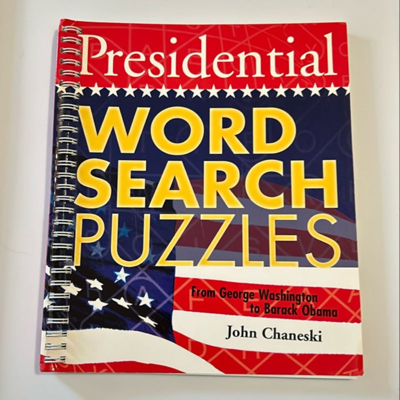 Presidential Word Search Puzzles