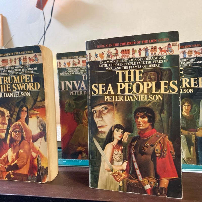 Five Books of The Children of the Lion Series 