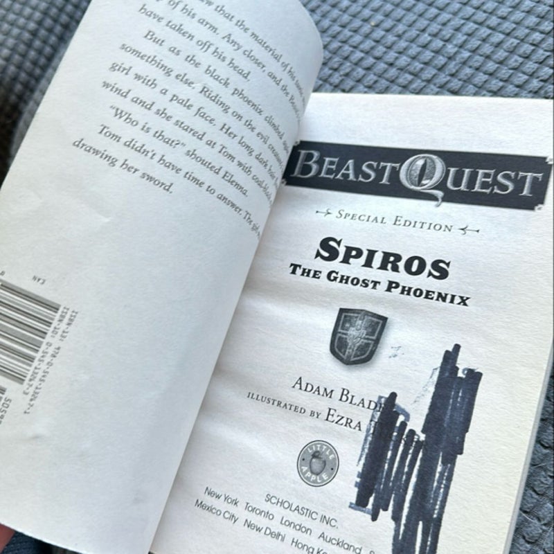Beast Quest: Spiros, the Ghost Phoenix