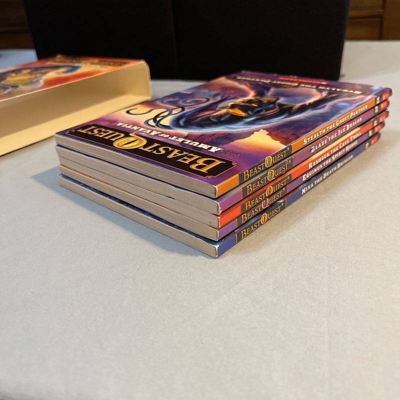 Beast Quest Box Set #19, 20, 21, 23, 24