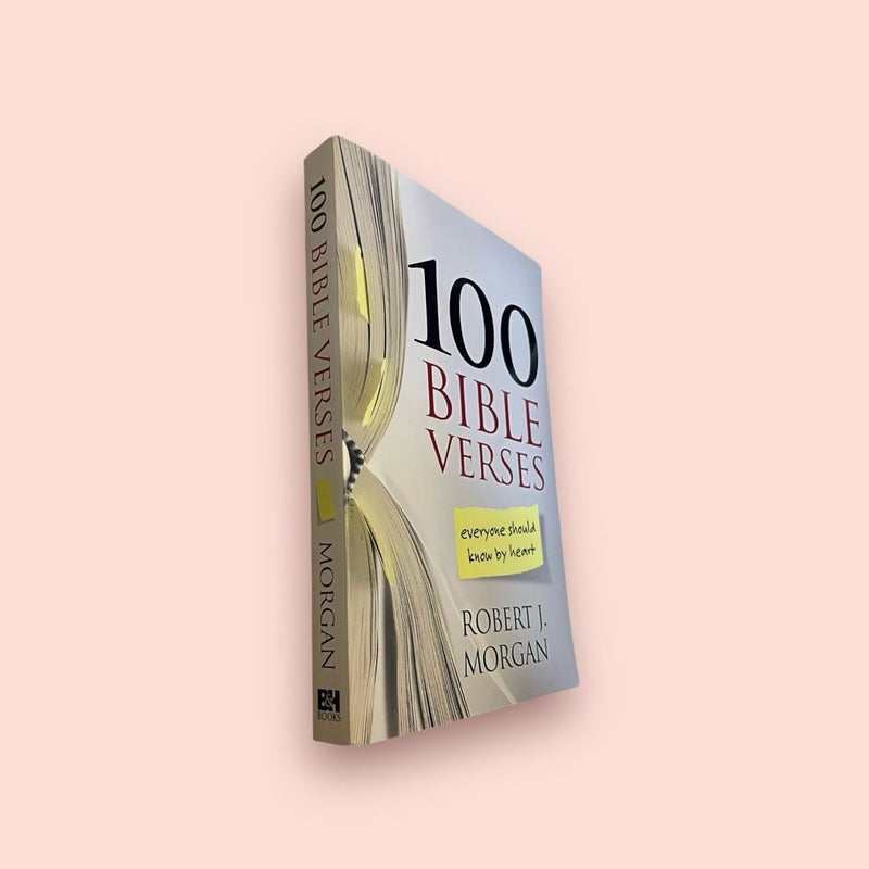 100 Bible Verses Everyone Should Know by Heart