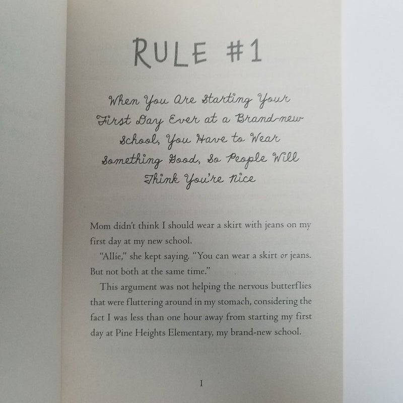 The New Girl #2 & Best Friends and Drama Queens #3 Allie Finkle's Rules for Girls Book Bundle