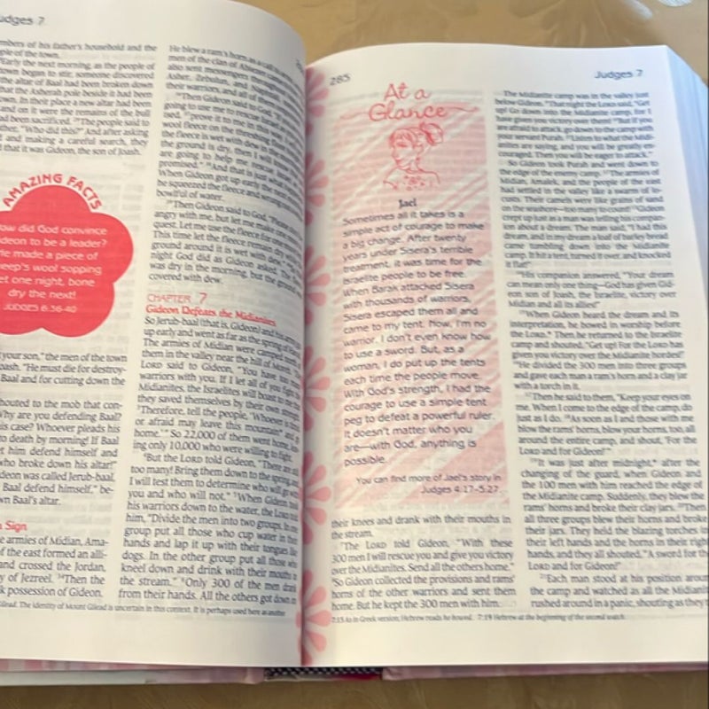 Girls Life Application Study Bible NLT