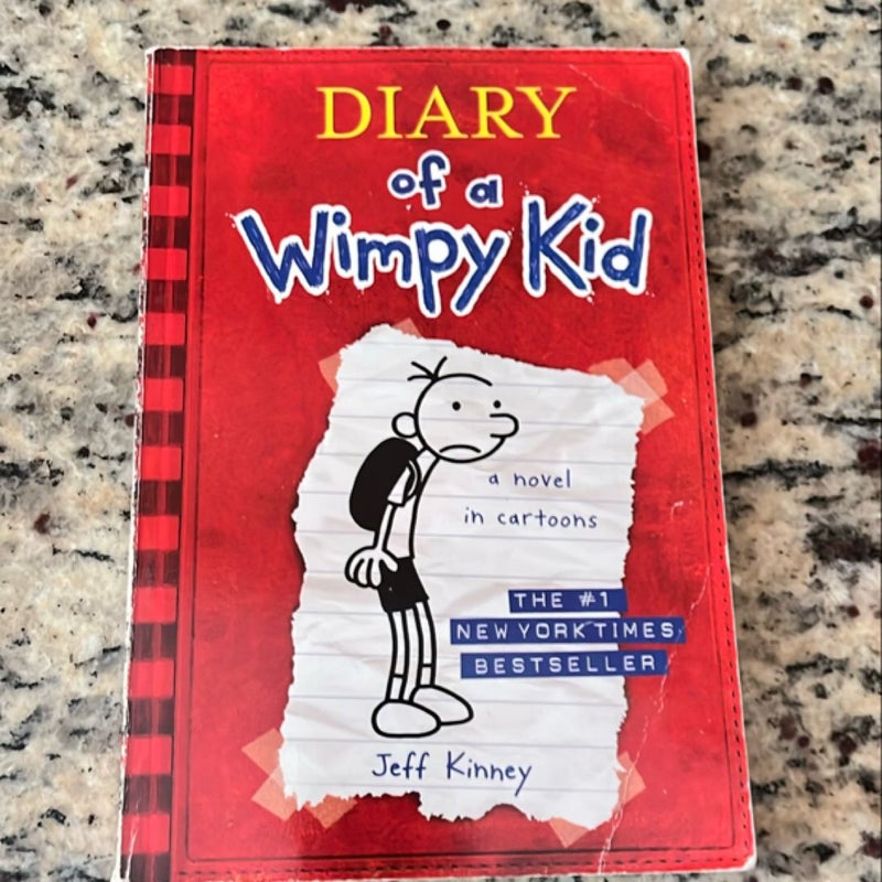 Diary of a Wimpy Kid paperback bundle