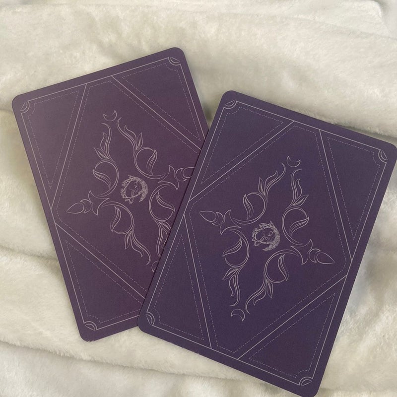 Fairyloot Exclusive Tarot Cards - Beau Lyon & Coco Monvoisin (Serpent & Dove by Shelby Mahurin)