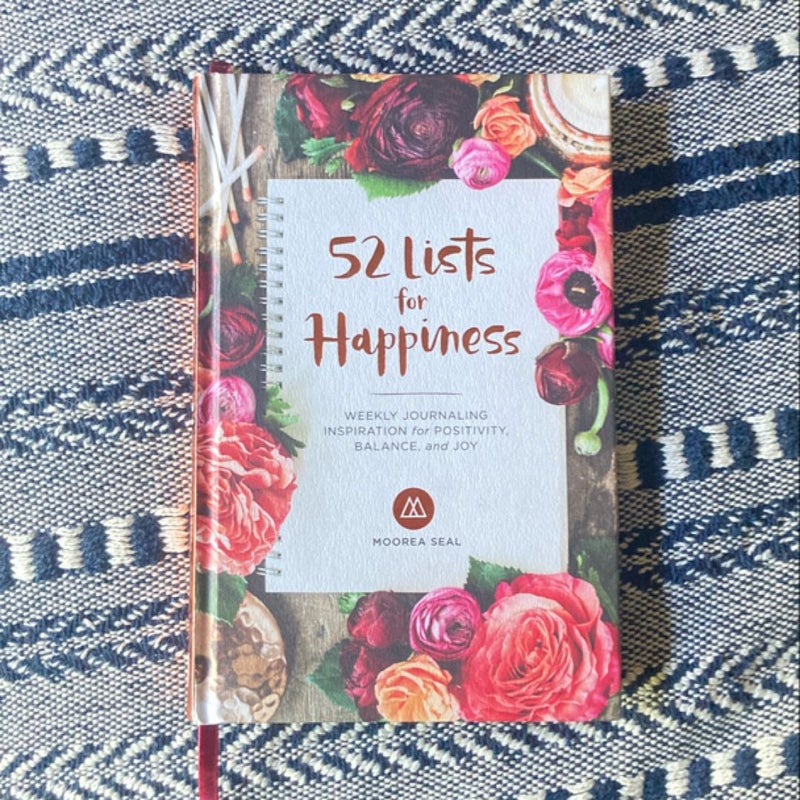 52 Lists for Happiness