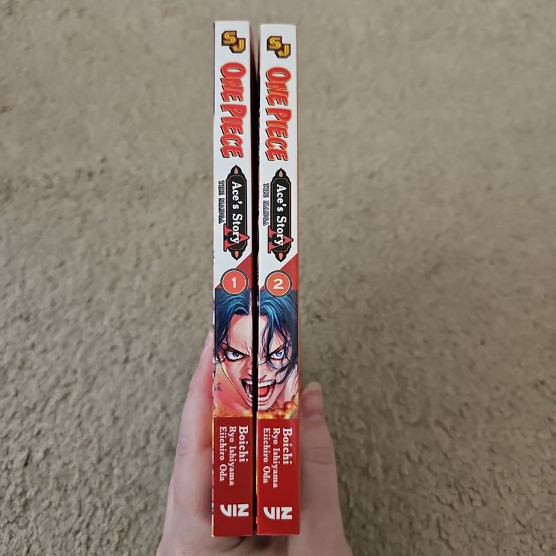 One Piece Ace's Story The Manga vol. 1 & 2