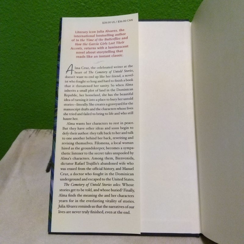 The Cemetery of Untold Stories - First Edition
