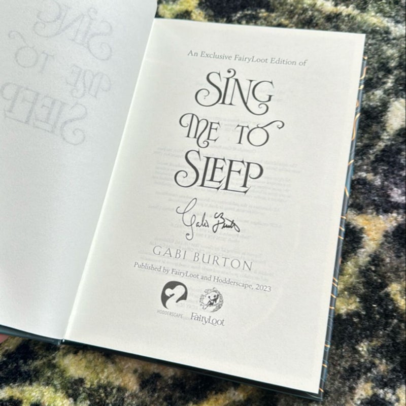 Sing me to Sleep Fairyloot Edition