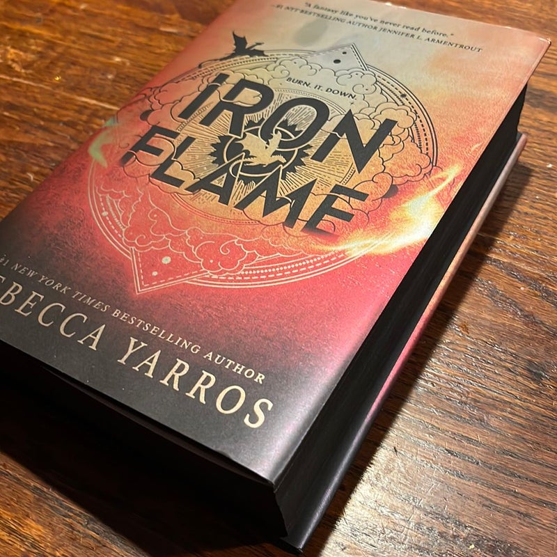Iron Flame first edition