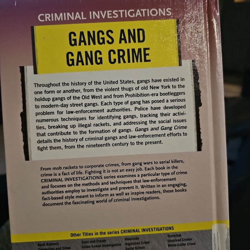 Gangs and Gang Crime