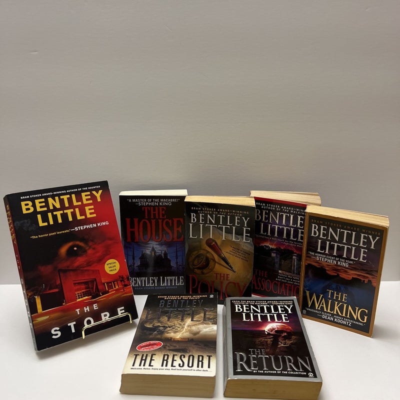 Bentley Little (7 Book) Bundle :The Store, The House, The Policy