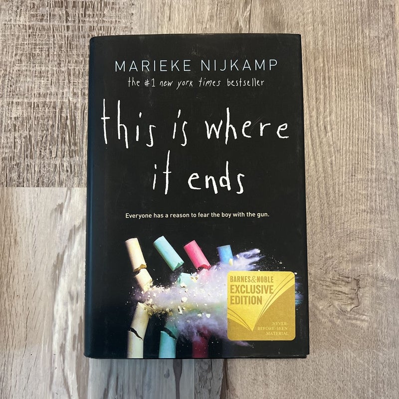 This Is Where It Ends (Barnes&Noble exclusive edition)
