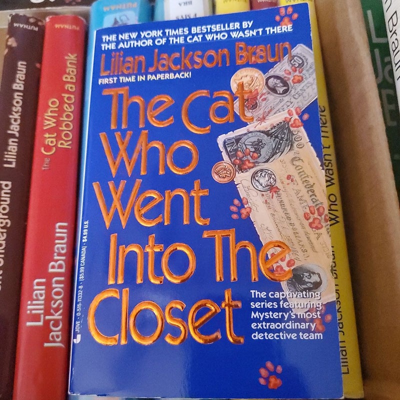 The cat who went into the closet 