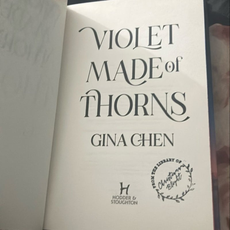 Violet Made of Thorns (Fairyloot edition)