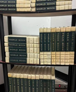 WORLD BOOK ENCYCLOPEDIA Yearbooks (please read description)