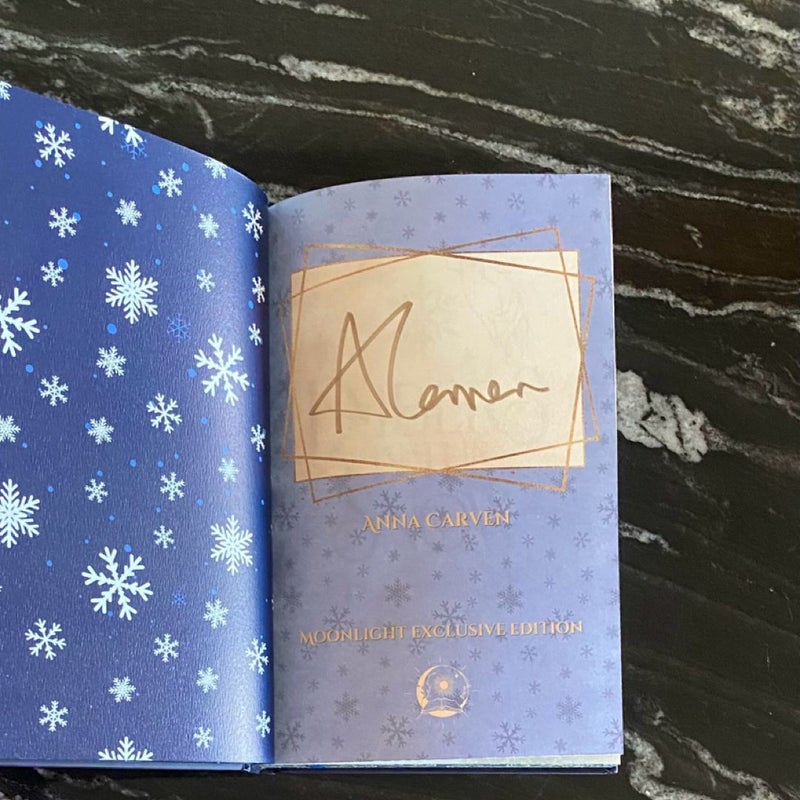 Embers in the Snow by Anna Carven (Signed; Moonlight Special Edition)