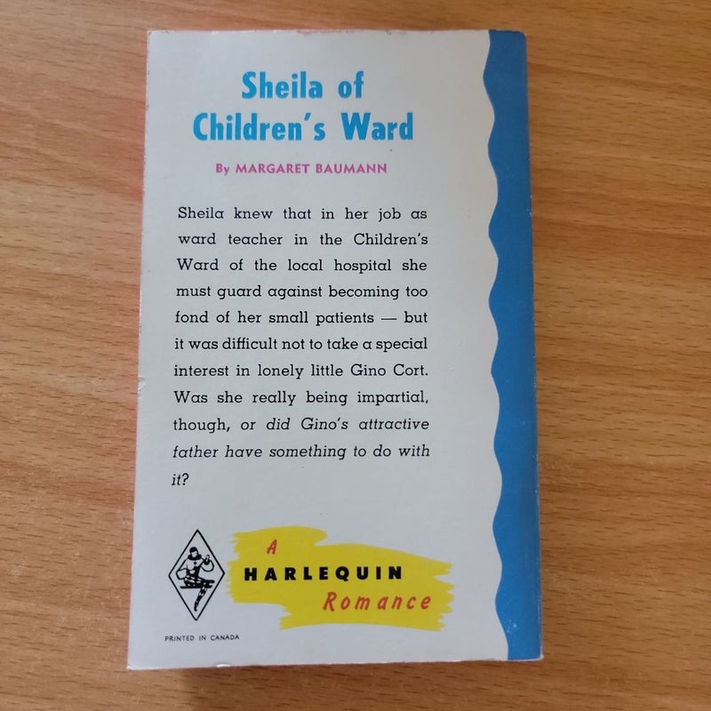 Sheila of Children's Ward (1964 Harlequin)