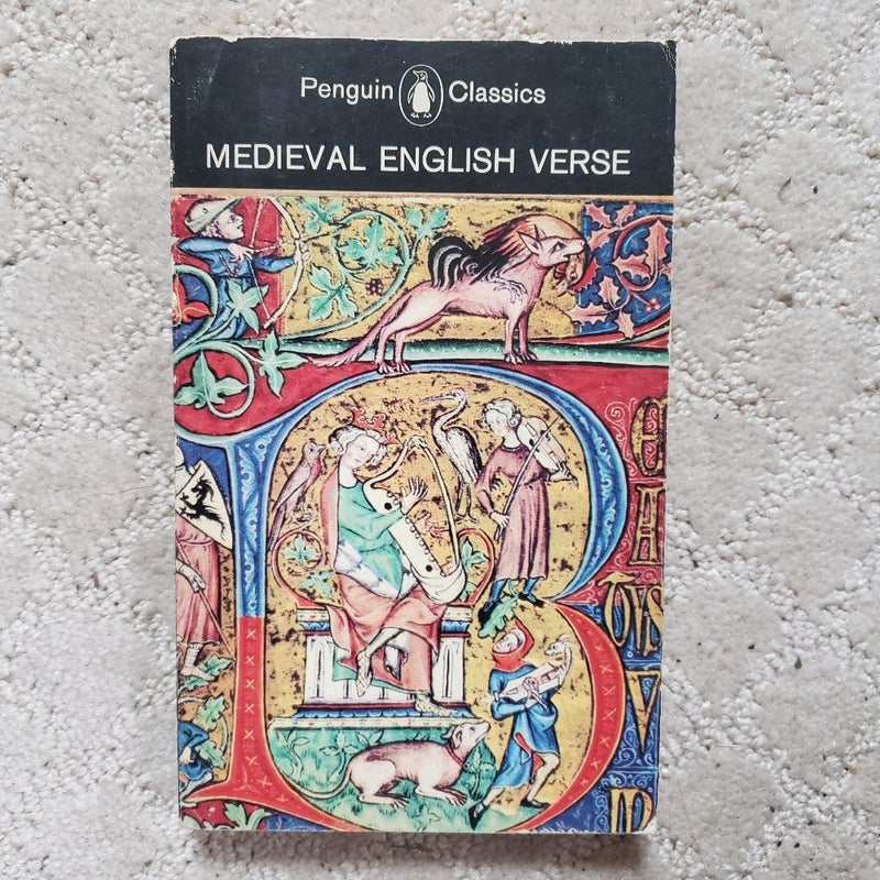 Medieval English Verse (Penguin Books Reprint, 1970)