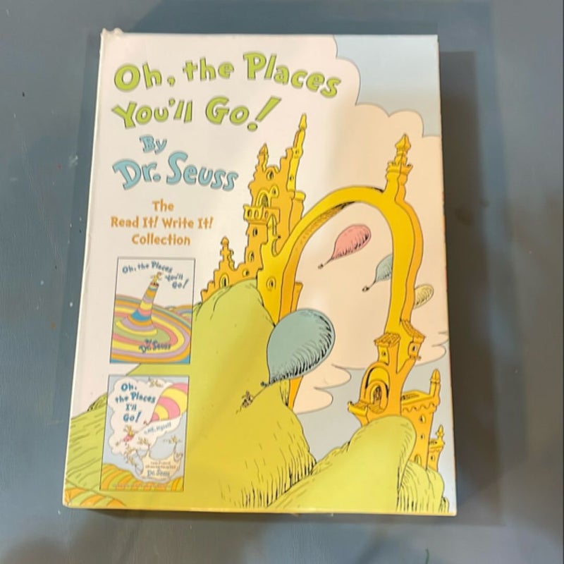 Oh, the Places You'll Go! the Read It! Write It! 2-Book Boxed Set Collection