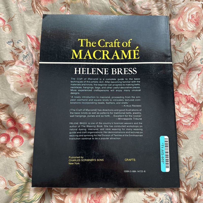 The Macrame Book - Paperback By Bress, Helene - GOOD