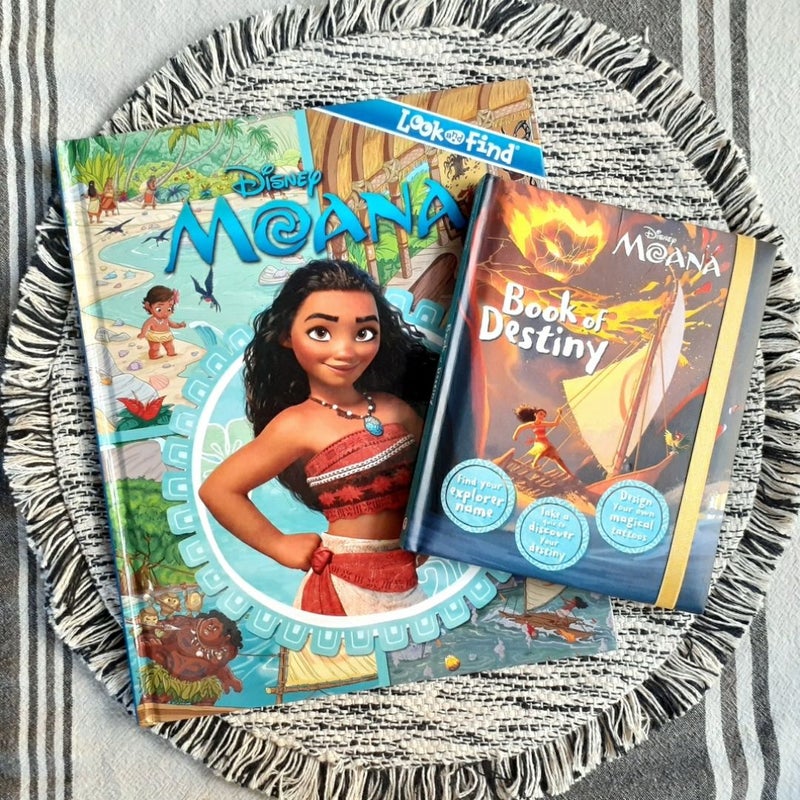 Moana book bundle