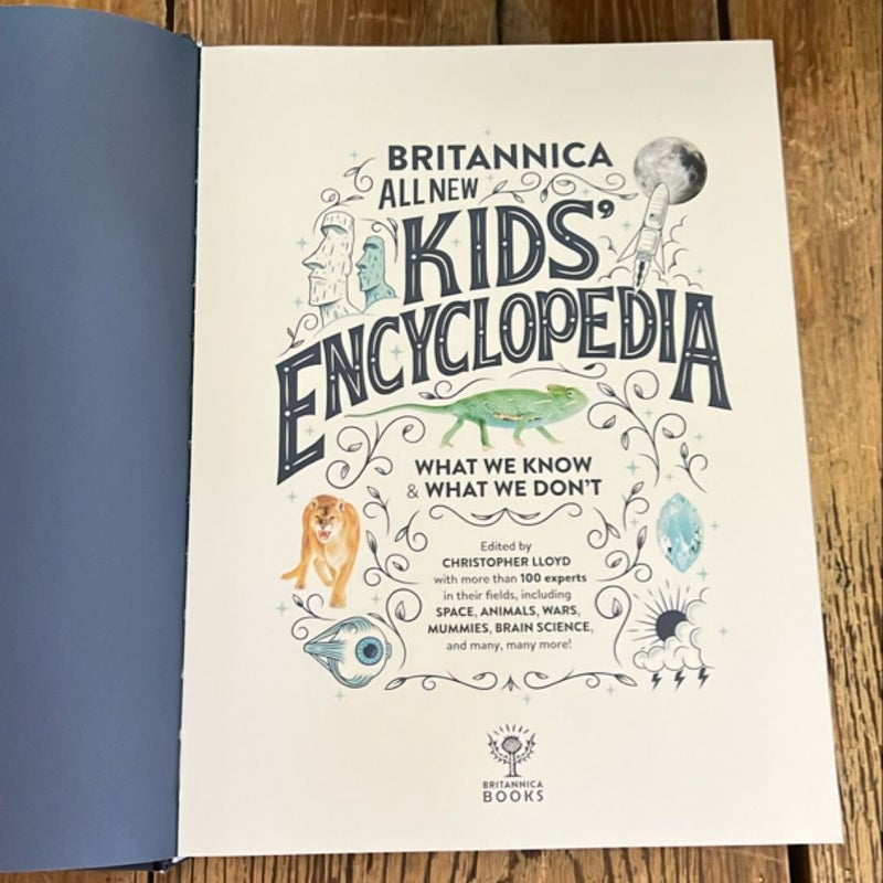 Britannica All New Kids' Encyclopedia