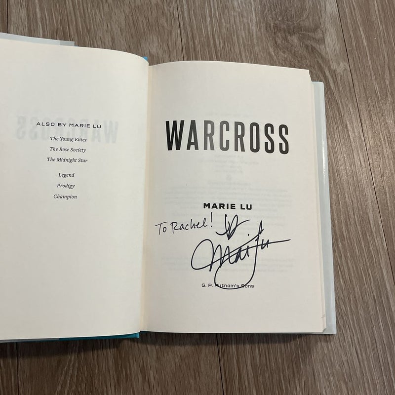 Warcross Signed
