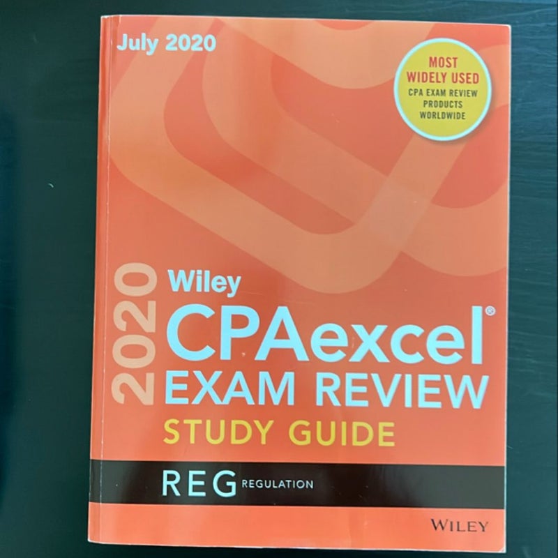 Wiley CPAexcel Exam Review July 2020 Study Guide