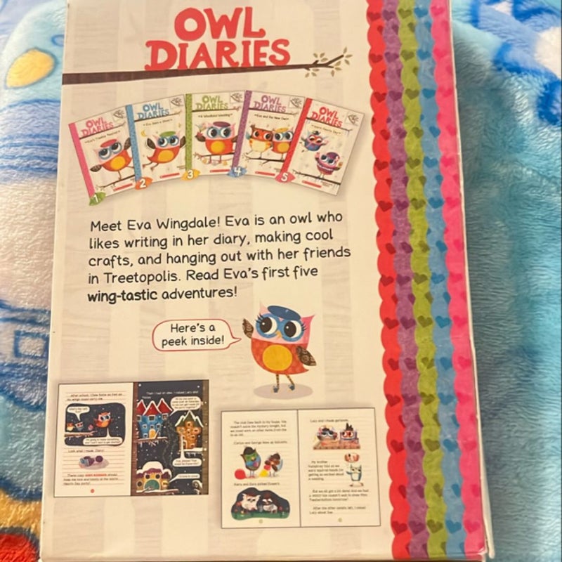 Owl Diaries book set 1-5