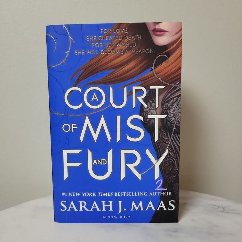 A Court of Mist and Fury | UK Paperback OOP